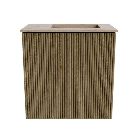 Mondiaz JOYA-DLUX 40cm toiletmeubel - kleur Dusk - Wastafel FAYE positie Rechts 1 kraangat kleur Arena. SW1425724