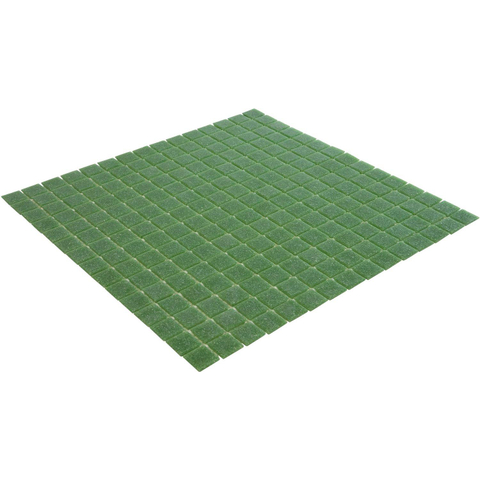 The Mosaic Factory Amsterdam mozaïektegel - 32.2x32.2cm - wand en vloertegel - Vierkant - Glas Green Mat SW62102