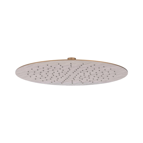 IVY Pact Ensemble de douche de pluie - encastré - inverseur-arrêt 2 voies - tube de plafond 15 cm - tête de douche principale slim ronde 30 cm - barre de douche avec sortie - flexible de douche 150 cm - douchette à main modèle barre - Cuivre brossé mat PV SW1034991