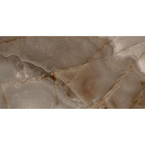 ÉCHANTILLON Ceralto Alabro Vein Carrelage sol et mur 60x120cm 6mm rectifié grès cérame Choco SW912346