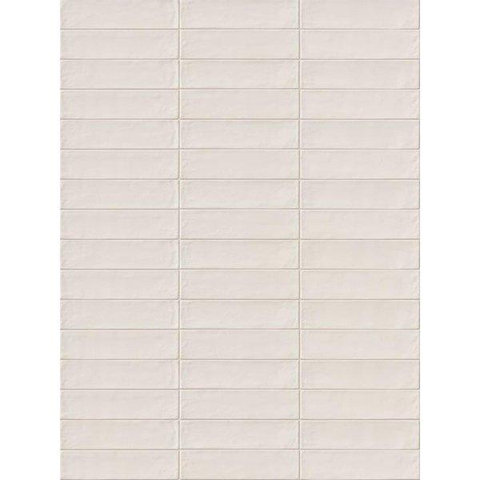 ÉCHANTILLON Ceralto Ivarno Grain Carrelage mural 6x24cm 10mm Bianco SW912775