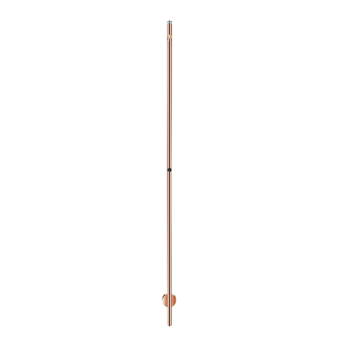 FugaFlow Eccelente Caloro Radiateur sèche-serviettes électrique - 170cm de hauteur - 30Watt - cuivre SW1469298