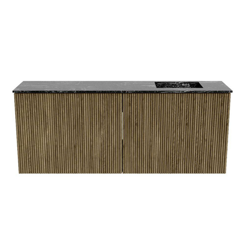 Mondiaz JOYA-DLUX 100cm toiletmeubel - kleur Dusk - Wastafel FAYE positie Rechts Zonder kraangat kleur Lava. SW1423259