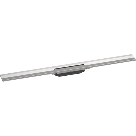 Hansgrohe RainDrain Flex Douchegoot - 90cm - inkortbaar - wandmontage - brushed stainless steel SW1590377