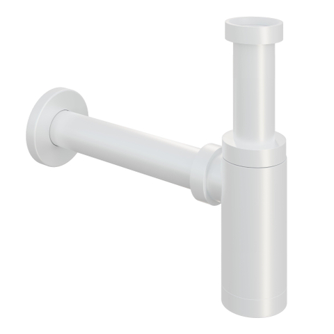 Hotbath Mate Wastafelsifon rond - mat wit SW74435