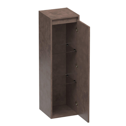 BRAUER Adore armoire de salle de bains - 120x35x35cm - avec 1 porte sans poignée ouvrant à droite Erosion SW721213