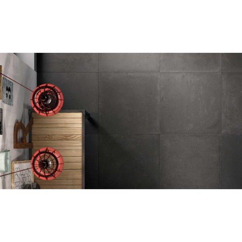 ÉCHANTILLON Ceralto Quinto Grain Carreau de sol et de mur 60x60cm 9.5mm rectifié R10 grès cérame Crossing Anthracite SW976411