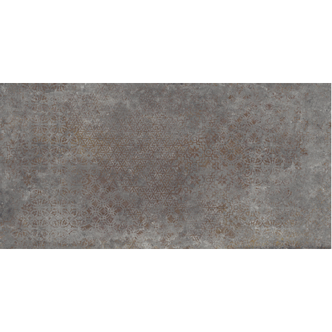 Terravito Sigillo carrelage murale et de sol - 59.5x119.5cm - 8mm - rectifié - effet béton - brun/ gris SW863183