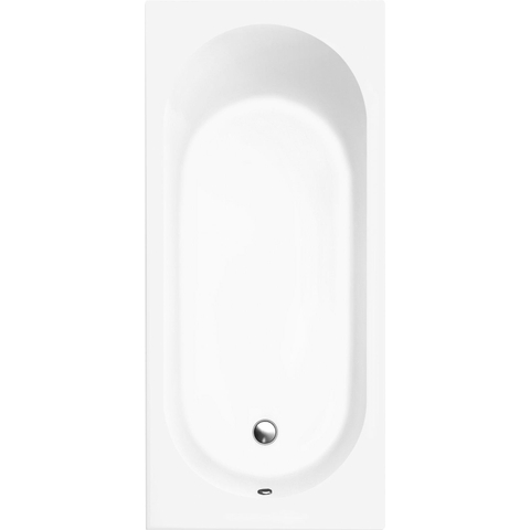Villeroy & Boch O.novo bad acryl rechthoekig - 160x70x45cm - glans wit 1024409