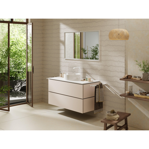 Hansgrohe Xuniva S Waskom - 40x40cm - rond - zonder kraangat - zonder overloop - smartclean - glans wit SW995511