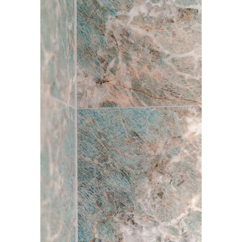 Terravito Fivaro carreau mural et de sol - 60x120cm - 10.5mm - Rectangulaire - rectifié - Aspect marbre - Vert poli SW647520