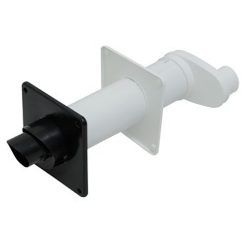 Burgerhout SAFE PP HR muurdoorvoer met adapter 2 x 80mm L=640mm 1405604