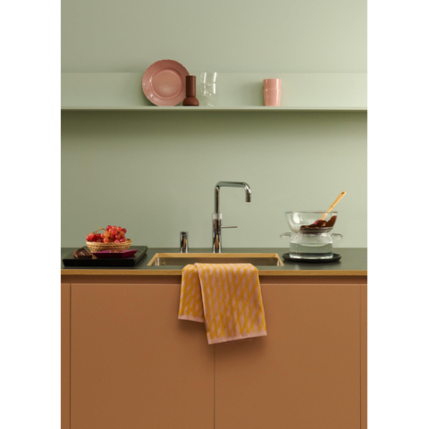 Quooker Fusion Square kokendwaterkraan - draaibare uitloop - Combi+ reservoir - Warm / kokend water - Chroom SW299684