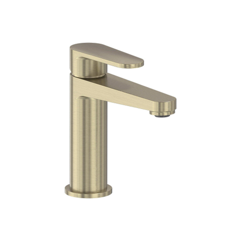 MAY Forma Mitigeur de lavabo monotrou sur plage modèle S or brossé mat PVD SW1224788