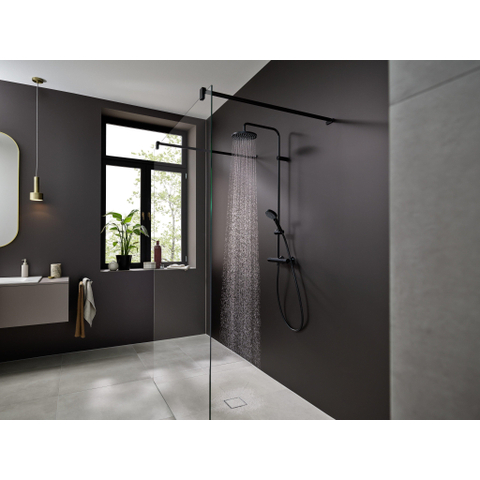 Hansgrohe Vernis Blend Showerpipe - 200 - 1jet - met douche - thermostaat - mat zwart SW647134