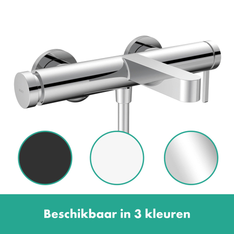 Hansgrohe Finoris 1 greeps - opbouw badmengkraan - hoogglans chroom SW651002