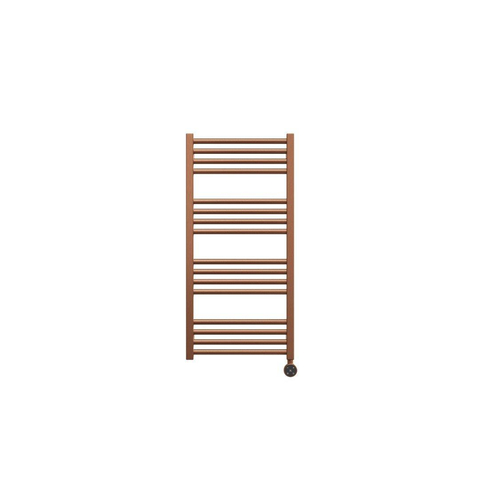 Crosswater MPRO Radiateur sèche-serviettes électrique - 90x43cm - 400 Watt - droit - bronze brossé SW1026469