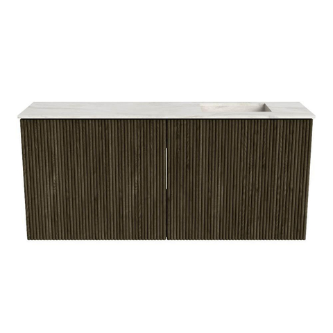 Mondiaz JOYA-DLUX 90cm toiletmeubel - kleur Shadow - Wastafel FAYE positie Rechts Zonder kraangat kleur Ostra. SW1423014