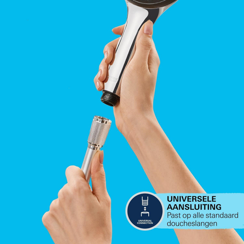 Grohe QuickFix Vitalio Handdouche - 15cm - rond - 3 straalsoorten - chroom SW705166