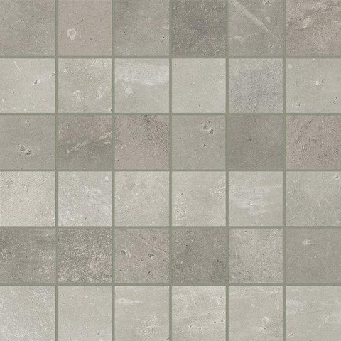 Ceralto Tivoli Accent Carreau mosaïque - 30x30cm - 9.0mm - rectifié - gris clair SW1175051