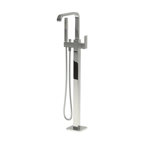 Clou XO mitigeur bain autoportant type 3 avec douchette chrome SW9902