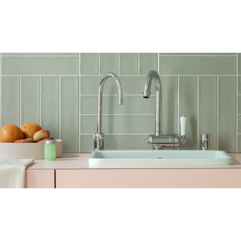 Quooker Classic Nordic Round kokendwaterkraan - draaibare uitloop - Combi reservoir - Warm / kokend water - Chroom SW299655