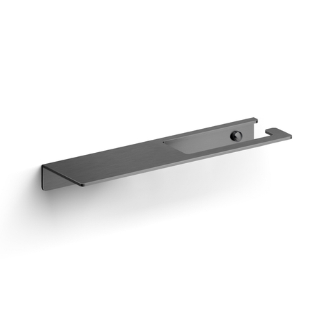 Clou Fold porte-rouleau de papier toilette sans clapet gunmetal brossé PVD SW917266