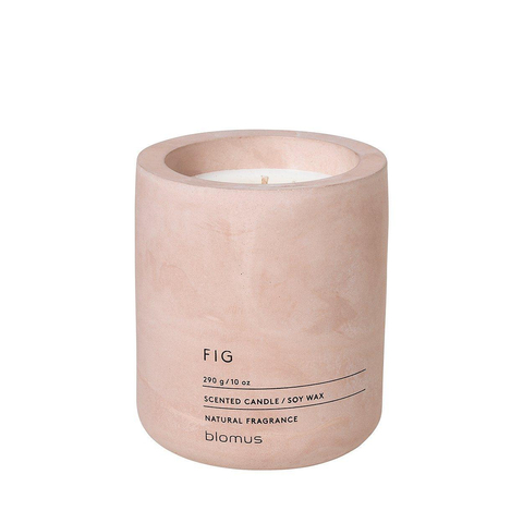 Blomus Fraga Geurkaars - fig - hoogte 11cm - diameter 9cm - rose dust OUTLETSTORE STORE40428