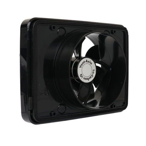 Vent-Axia IQ ventilateur de salle de bain avec capteur d'humidité Brillant Noir SW722393