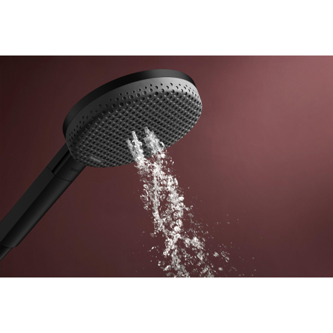 Hansgrohe Raindance alive Sel.S - 125 - 3jet - ecosmart - doucheset - 65cm - mat zwart SW1388251