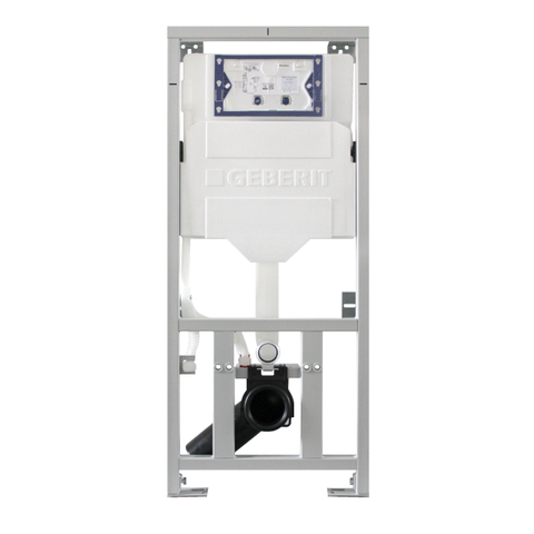 QeramiQ Dely Swirl Toiletset - 36.3x51.7cm - diepspoel - rimless - Geberit UP320 inbouwreservoir - met Burda frame - slim zitting - gunmetal bedieningsplaat - rechtehoekige knoppen - mat wit SW1126115