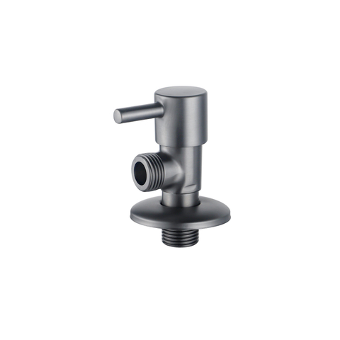 Fortifura Calvi stopkraan G1/2 - PVD - geborsteld gunmetal (antraciet) SW1182545