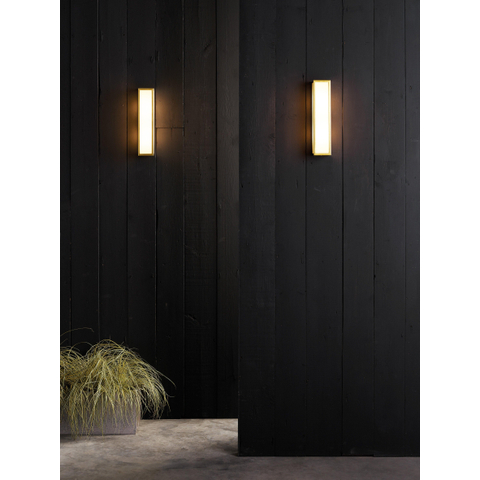 Astro Salerno Applique murale d'extérieur - 35 cm - E14 - laiton SW1247791