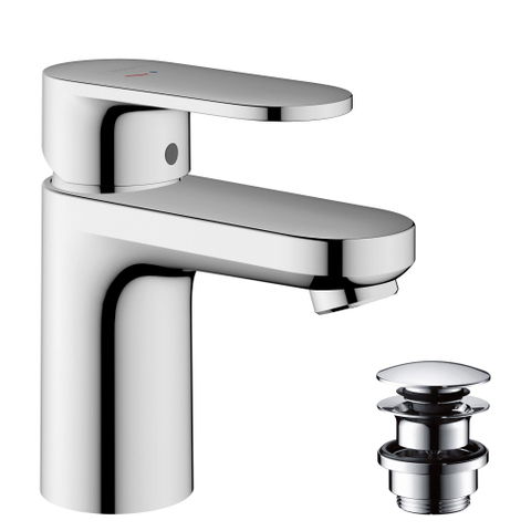Hansgrohe Vernis Blend eengreeps wastafelmengkraan 70 CoolStart met afvoerplug chroom SW1174269