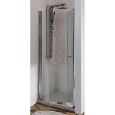 Plieger Royal Porte battante 90x185cm profil Chrome 4283036