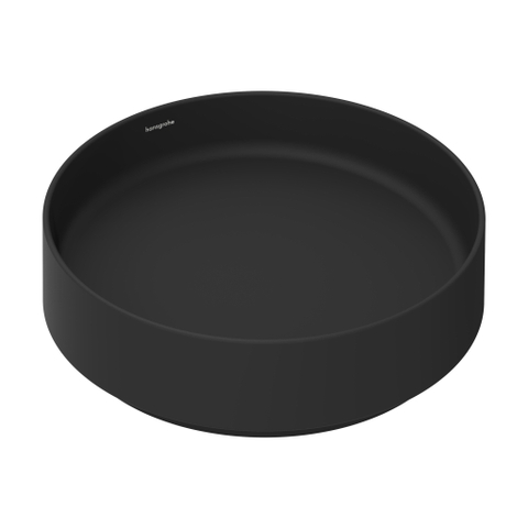 Hansgrohe Xuniva opzetwaskom - 40x40x12cm - rond - mat zwart SW1413593