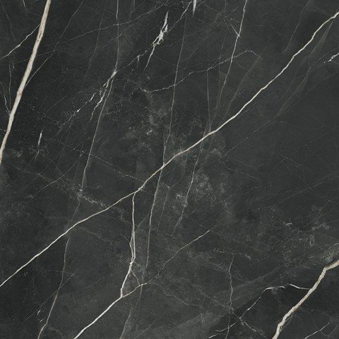 Ceralto Venara Polished Carrelage de sol - 120x120cm - 9.0mm - rectifié - Calacatta noir SW1174865