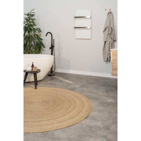 Eurom Sani 400 Comfort Infraroodpaneel badkamer 83.5x48.1cm Wifi 400watt Glas Wit OUTLETSTORE STORE44267