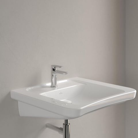Villeroy & Boch Vicare Omnia Architectura Vita wastafel - 65x54.5cm - met kraangat - zonder overloop - White Alpine (glans wit) 0100914