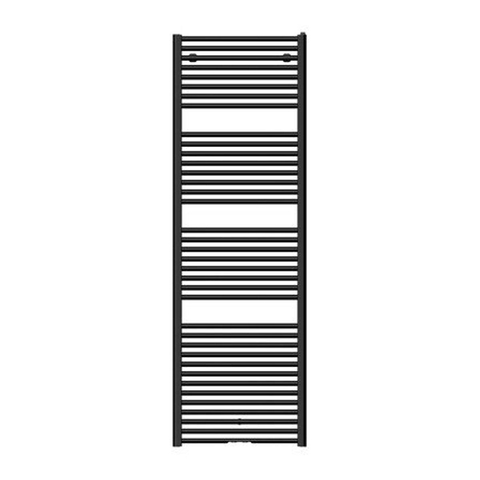Nemo Spring Toronto handdoekradiator - 185x60cm - staal - 1051 watt - mat zwart SW877760