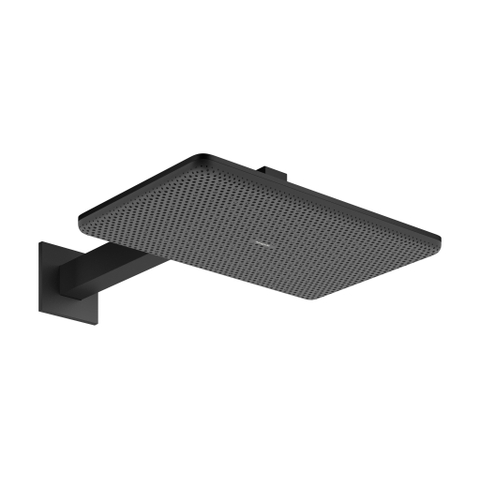 Hansgrohe Raindance alive Q - hoofddouche 210/340 2jet - ecosmart wand - mat zwart SW1388645