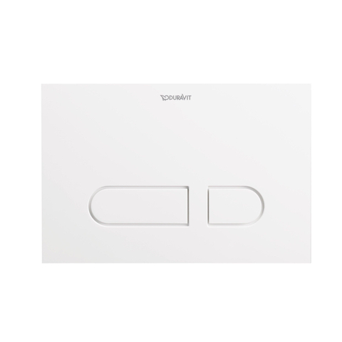 Duravit Durasystem Bedieningsplaat A1 - voor wandcloset - kunststof - mat wit SW886952