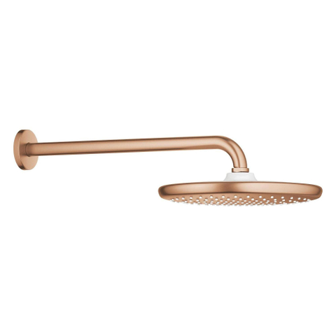 GROHE Tempesta 250 regendoucheset - 25cm - 38cm - rond - geborsteld warm sunset (koper) SW1587928