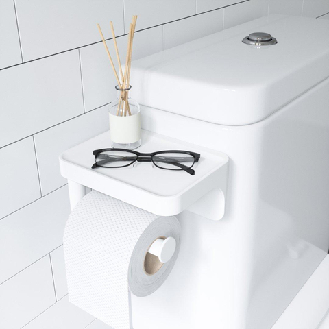 Umbra Flex Porte-papier toilette 16x11x9cm Matière synthétique Blanc SW539242