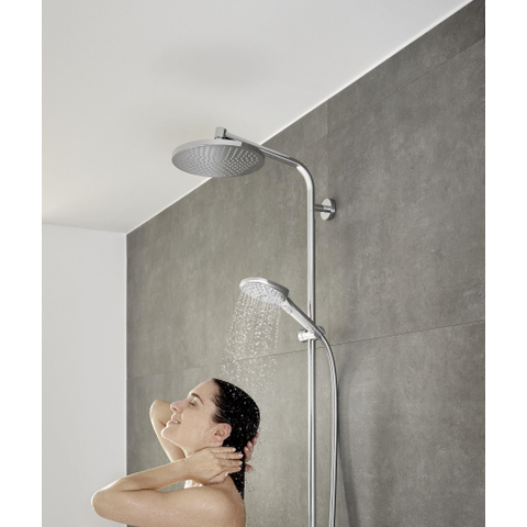 Hansgrohe Raindance Select E - select - 120 - ecosmart - 3jet - handdouche - hoogglans chroom 0450697
