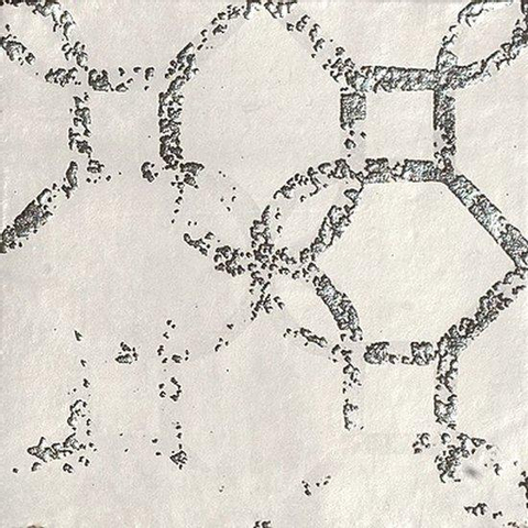 Ceralto Neroli Stone vloer- en wandtegel - 14x14cm - 9mm - vierkant - decor - R9 - mat off wit SW795699