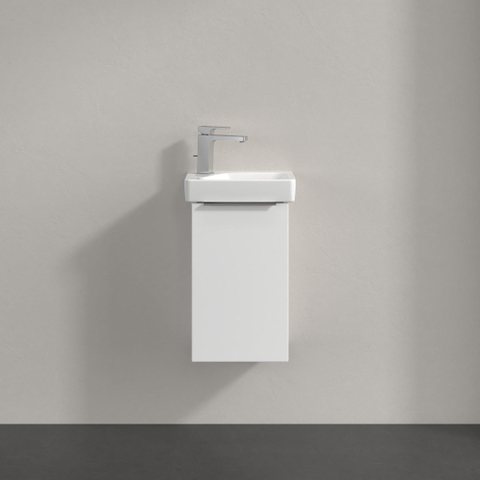Villeroy & Boch Architectura Fonteinonderkast - 24.3x31cm - 1 draaideur rechts - mat wit SW1162449