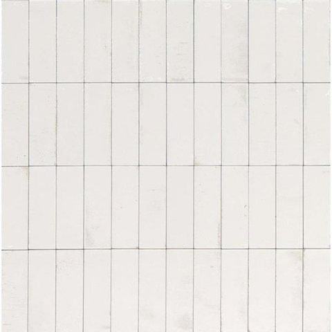 ÉCHANTILLON Ceralto Alvera Decor Carreau mural 5x15cm 10mm Bianco SW914173