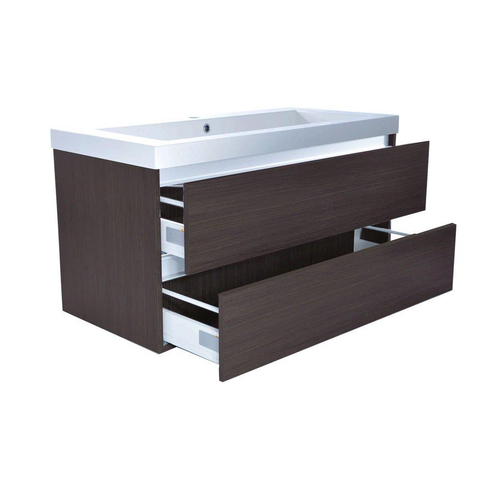 Wiesbaden Vision lavabo - 100x46x16cm - 1 trou de robinet - blanc brillant SW95821