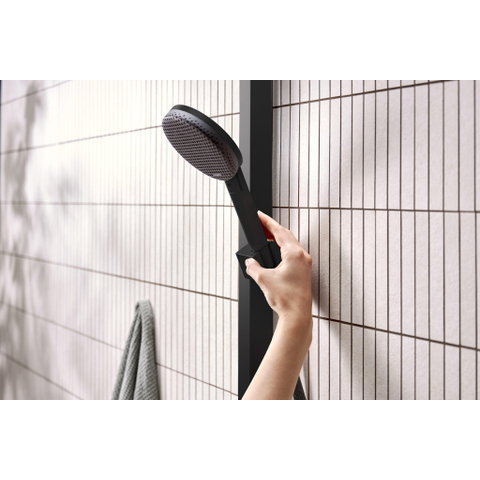 Hansgrohe Raindance alive S - showerpipe - 300 - 2jet - ecosmart - thermostaat - mat zwart SW1388110